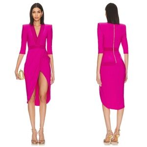 Zhivago Eye Of Horus Dress‎ In Hot Pink Size 10